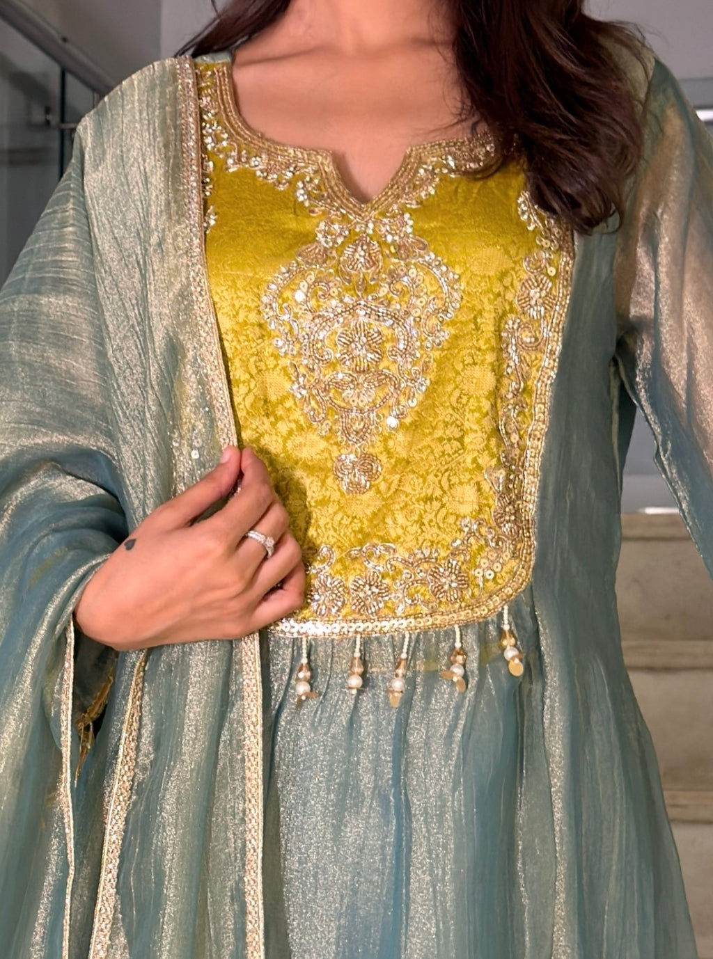3 piece suit set with dupatta

