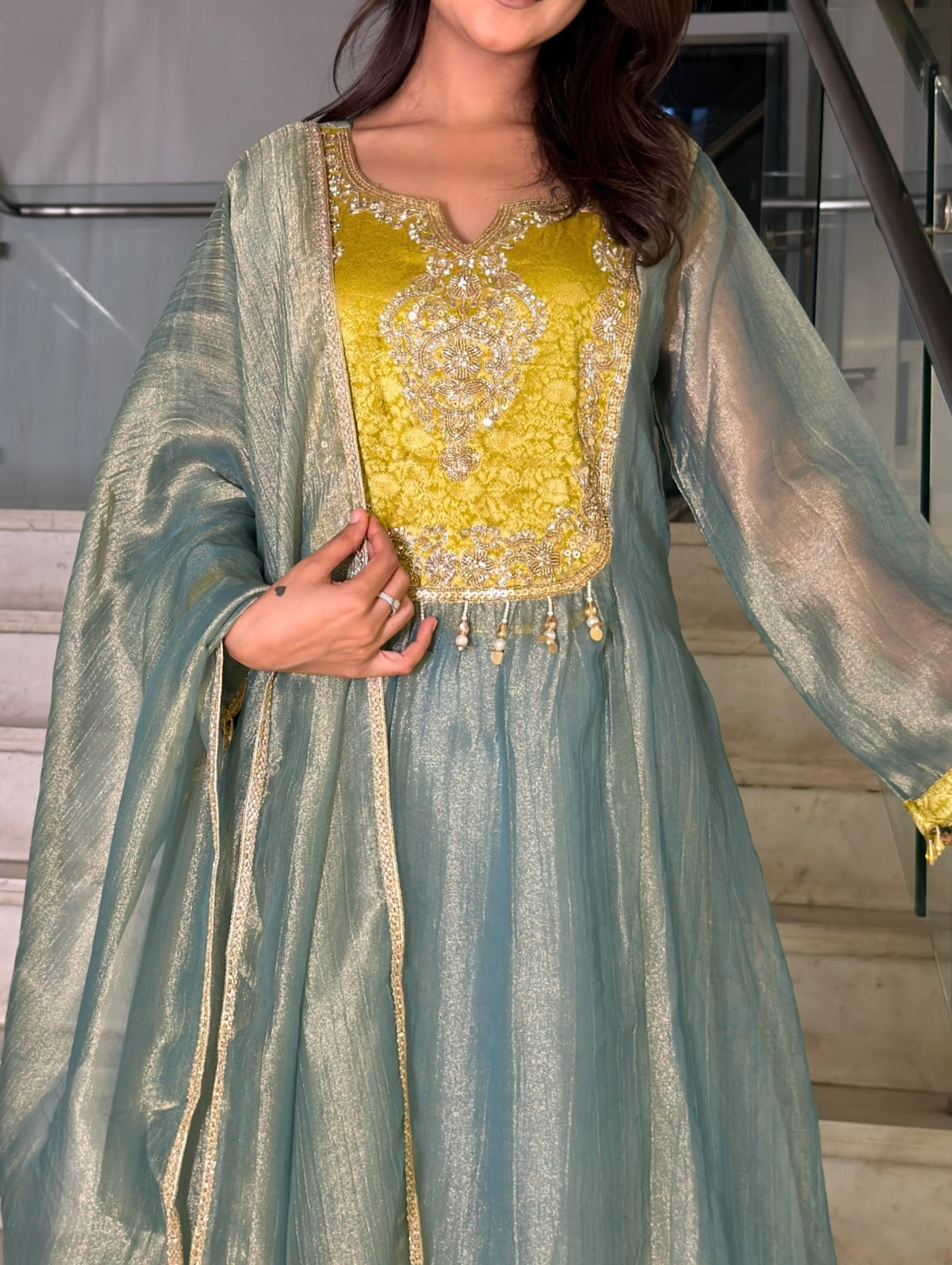 3 piece suit set with dupatta
