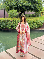 hand block printed cotton suit set