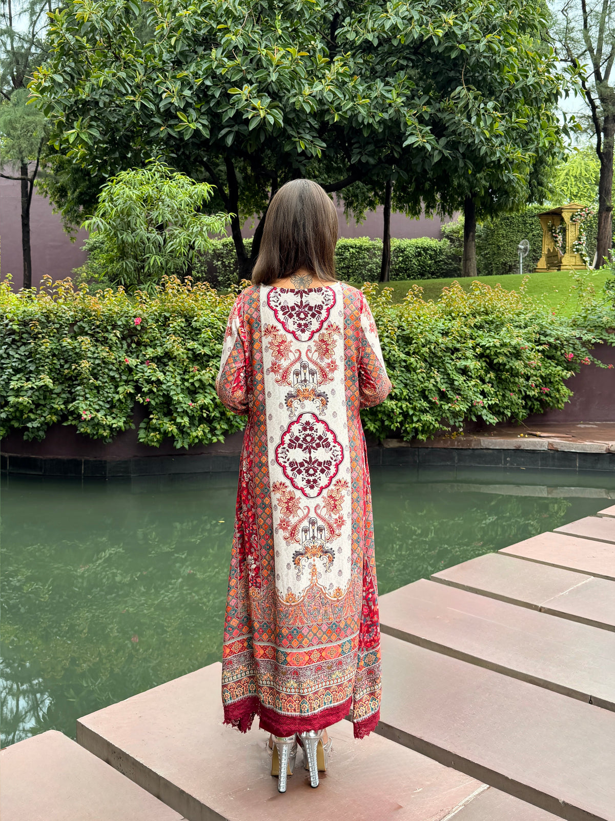 hand block printed cotton suit set