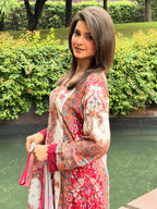 hand block printed cotton suit set