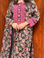 printed cotton suit set