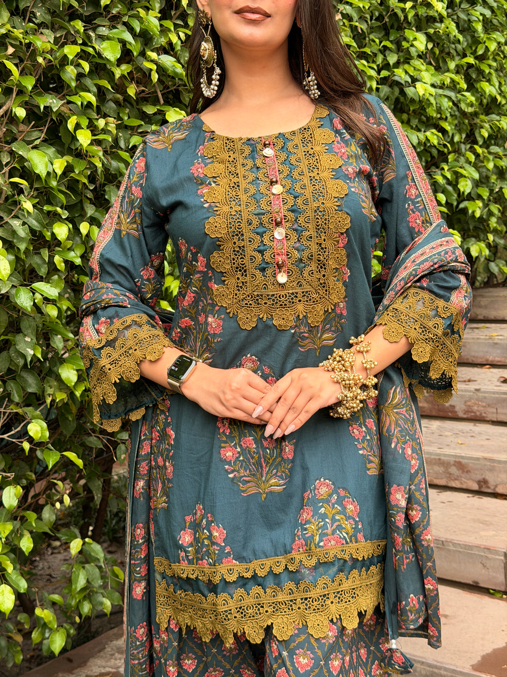 3 piece suit set with dupatta