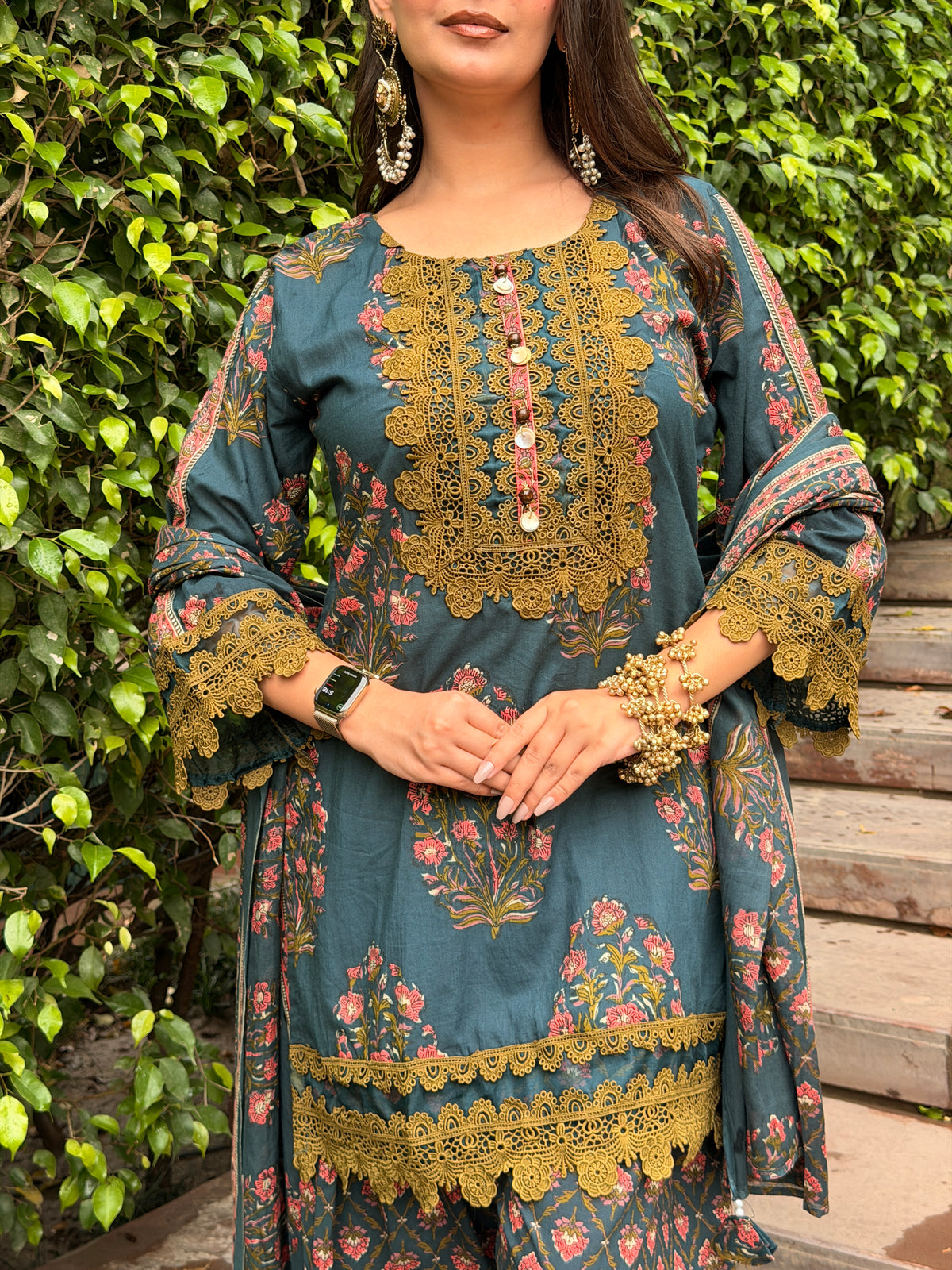3 piece suit set with dupatta