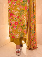 floral cotton suit set for women