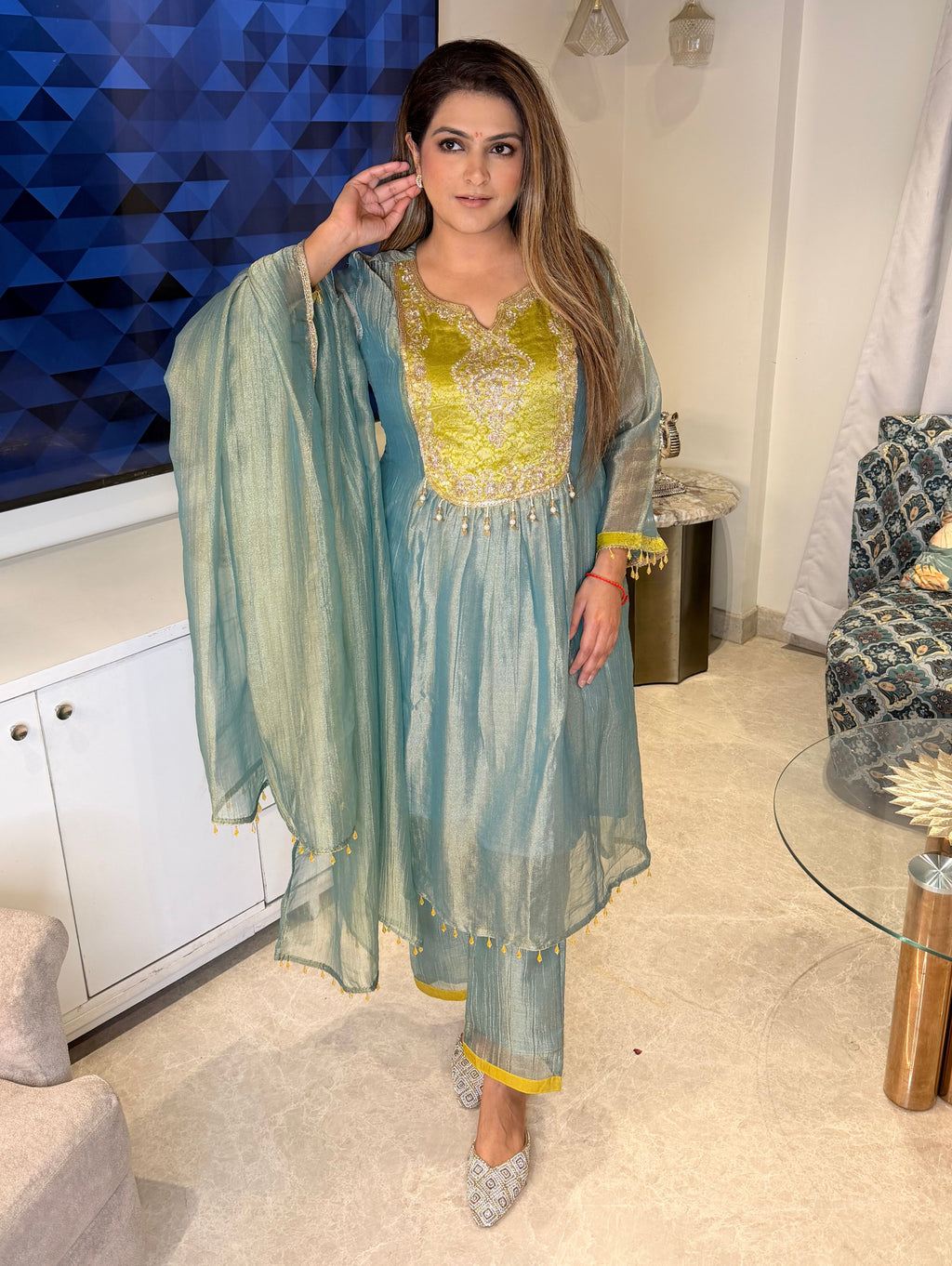 3 piece suit set with dupatta
