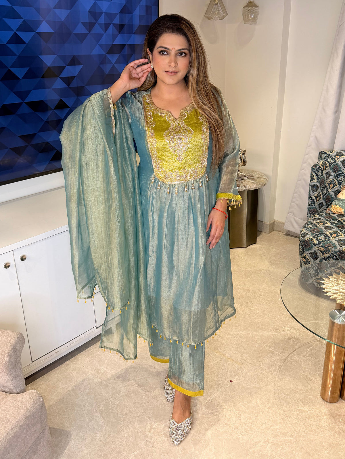3 piece suit set with dupatta
