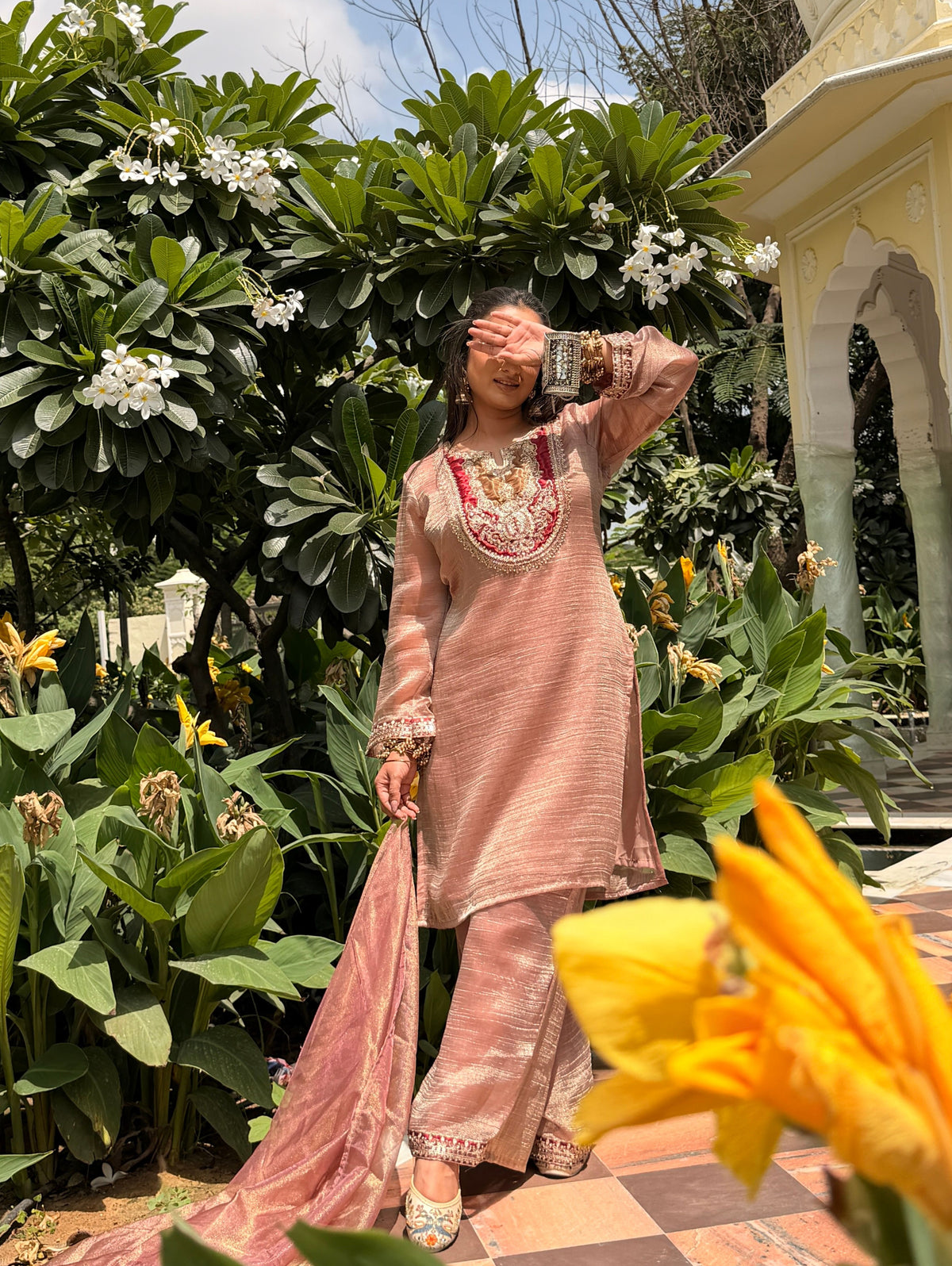 floral salwar suit online
