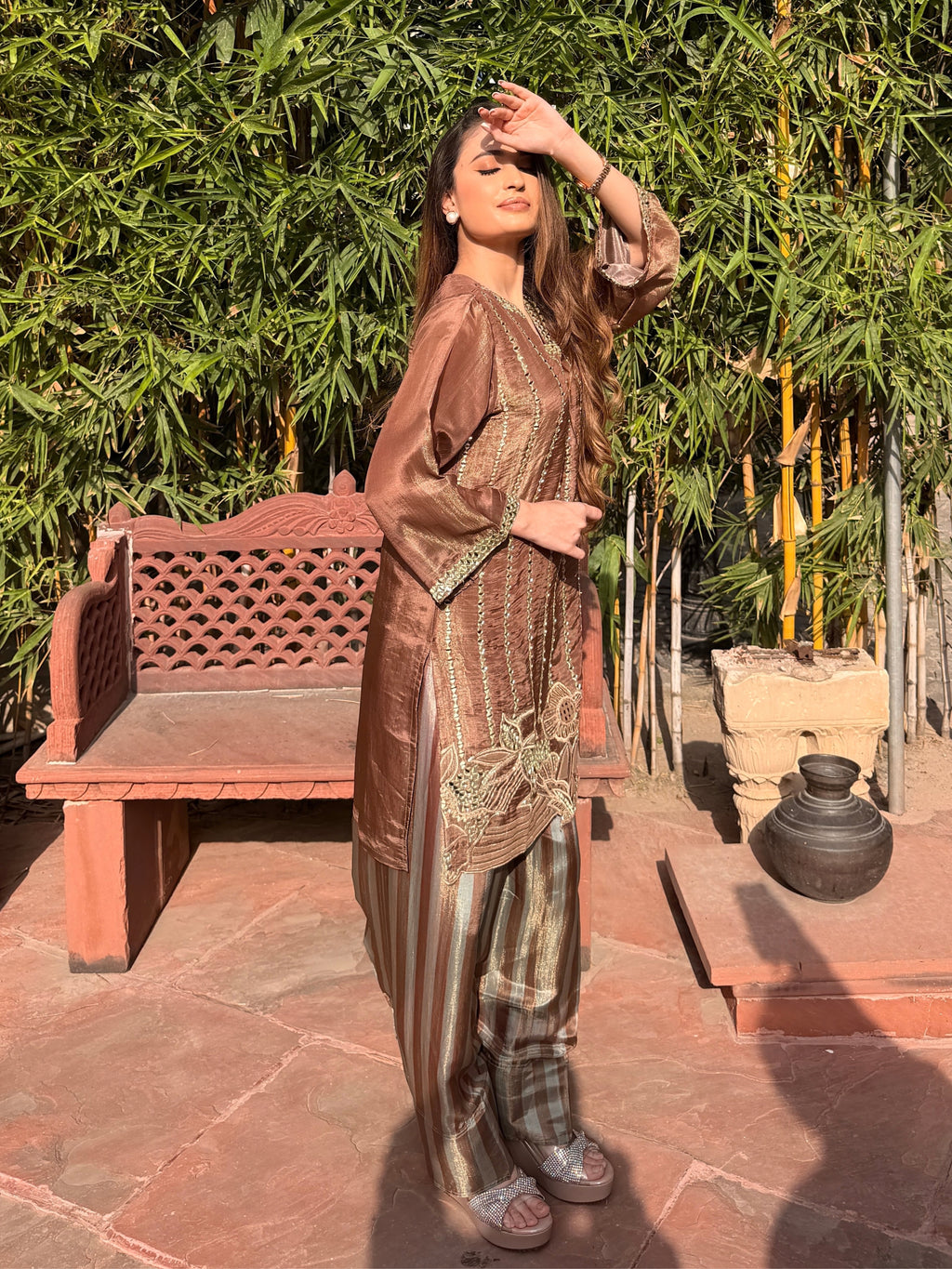 Javitri — 2-Piece Tissue Suit