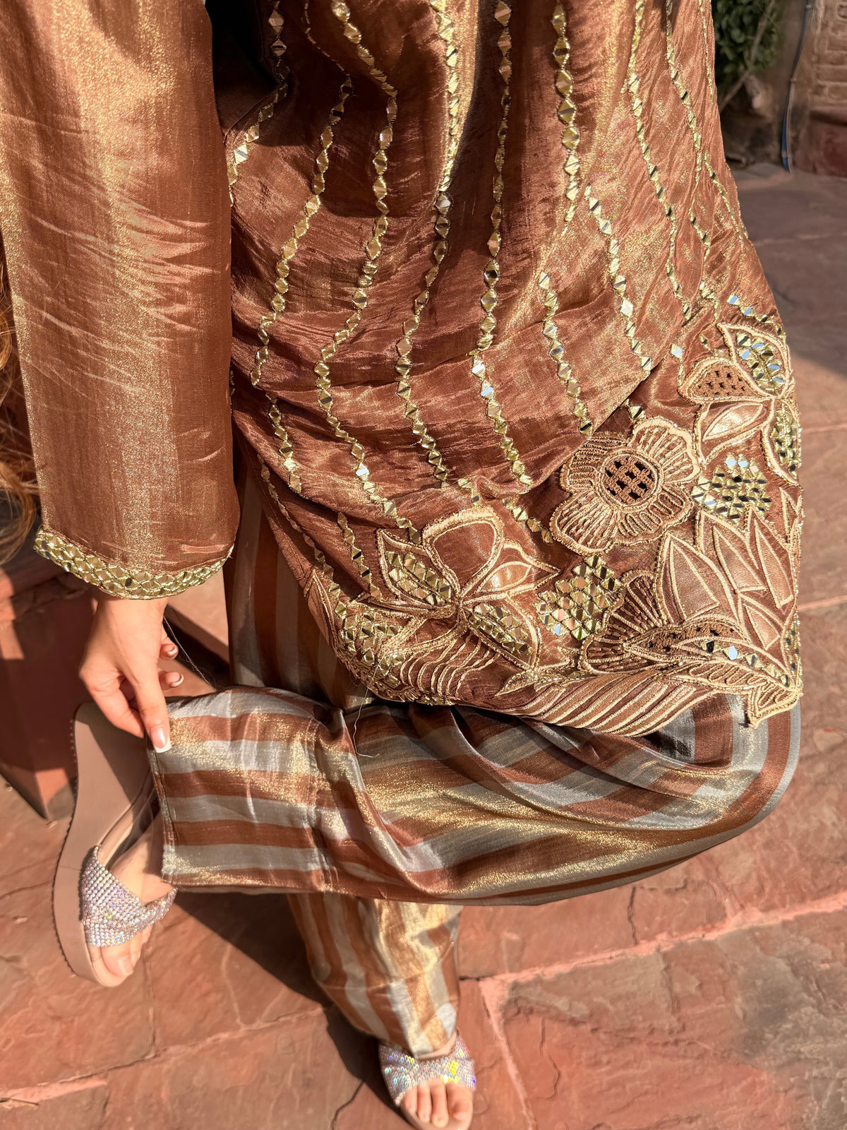 Javitri — 2-Piece Tissue Suit