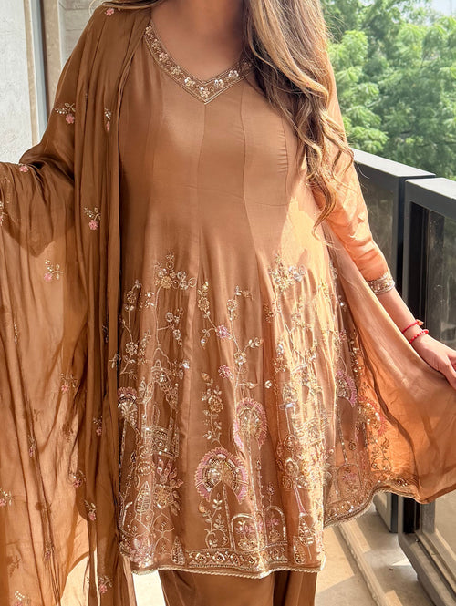 ethnic 3 piece suit set for women
