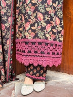printed cotton suit set