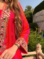 Kashmiri Mirch — 2-Piece Suit With Potli