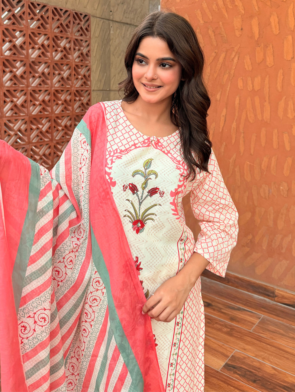 floral salwar suit online
