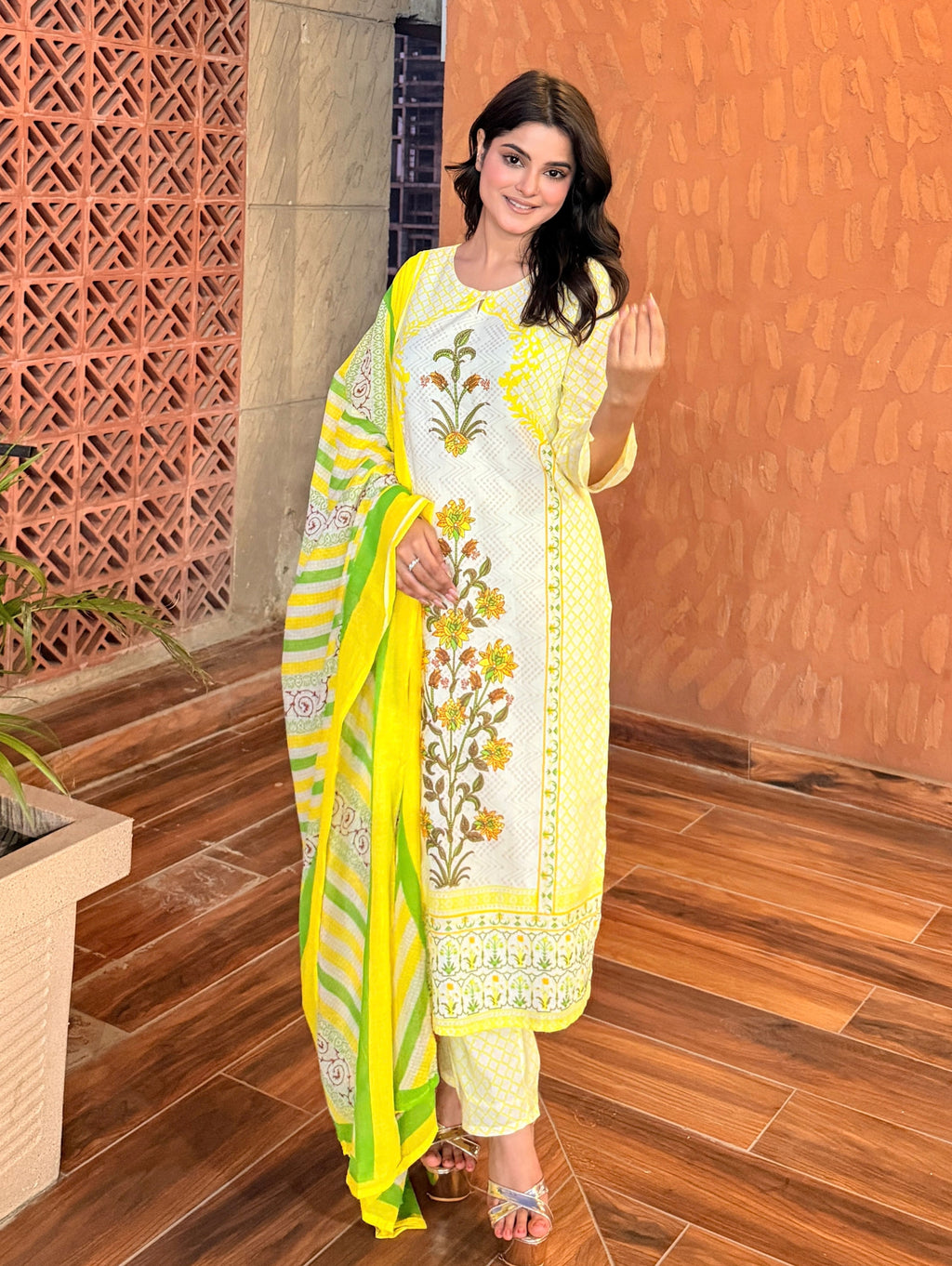 floral salwar suit online